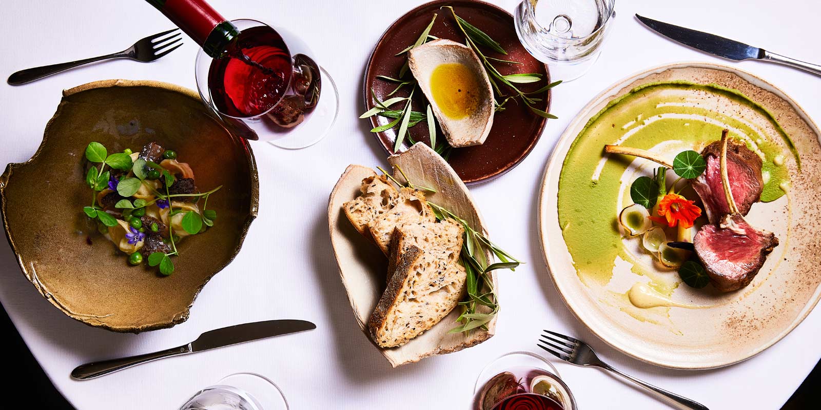 Farmhouse Fine Dining Wine Pairing Dinner Experience